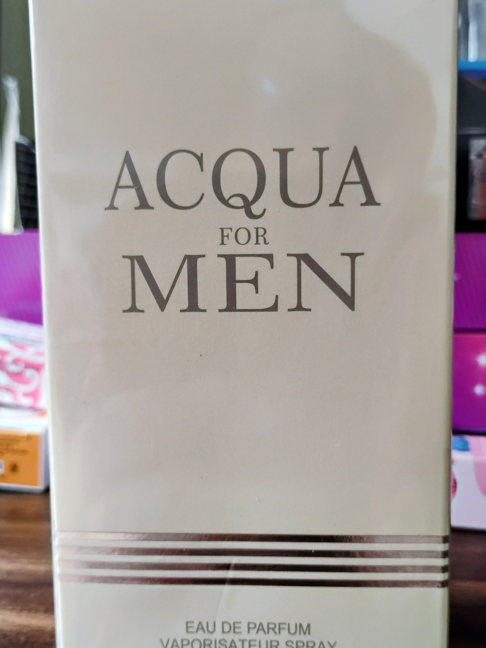 Source Unknown Acqua for Men - White and Silver